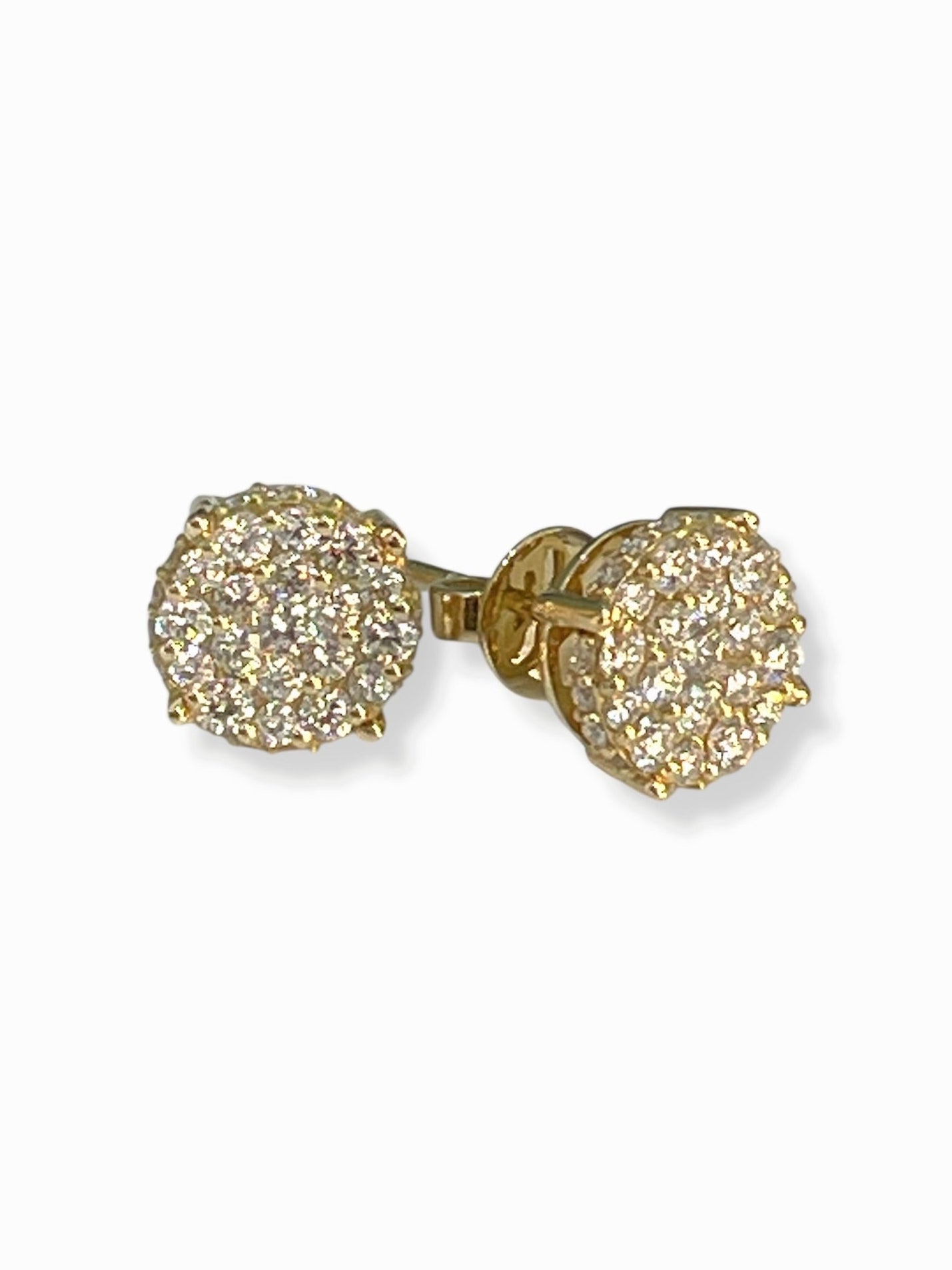 Round-Cut Earring